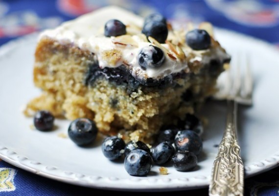 Blueberry Banana Cake