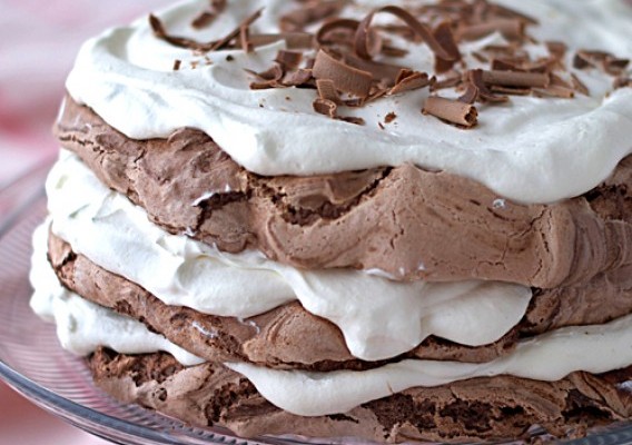 Chocolate Meringue Cake