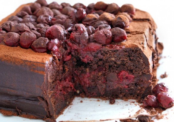 chocolate cherry cake