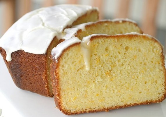 Orange Sour Cream Loaf Cake