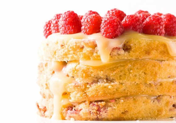 Raspberry Lemon Cake