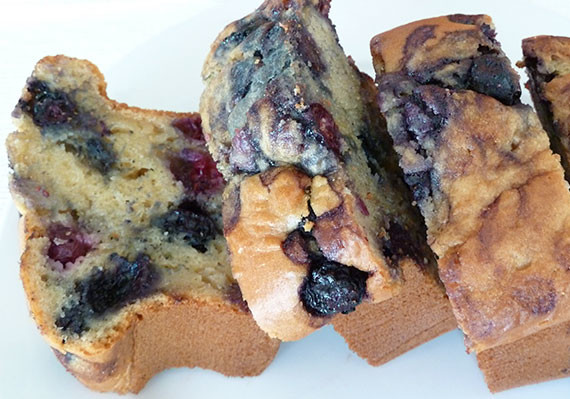 Blueberry Lemon Almond Cake Recipe