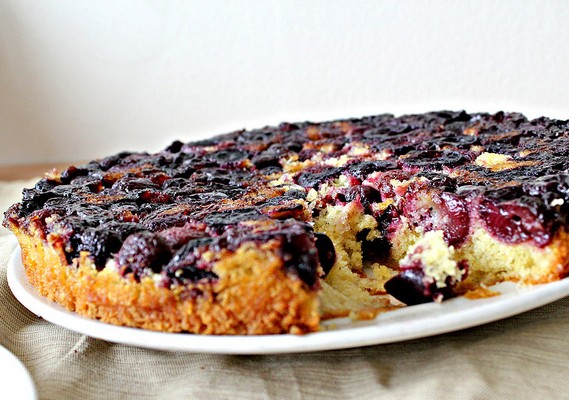 Cherry Upside-Down Cake