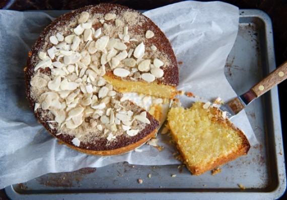 Lemon, Polenta and Almond Cake