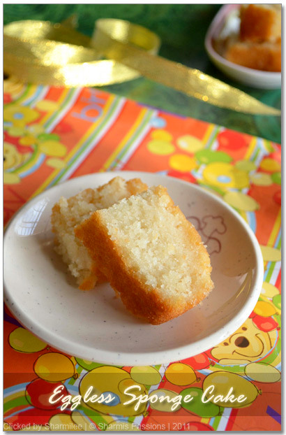 Eggless Sponge Cake Recipe Egg Free Cake
