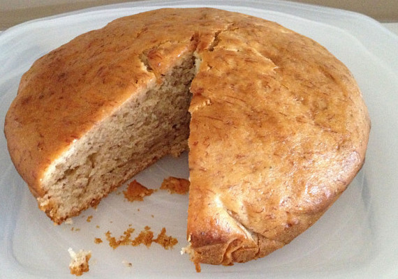 Eggless Banana Cake