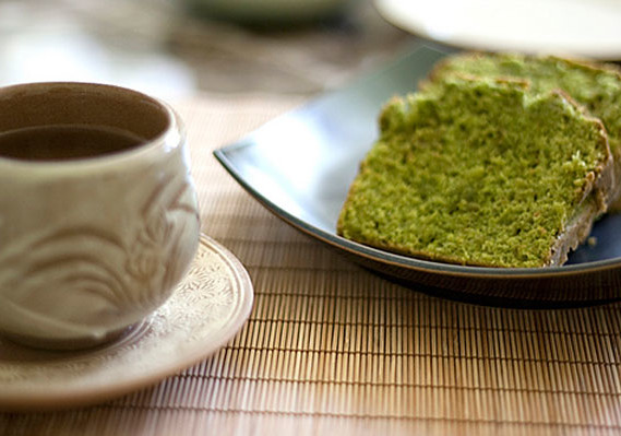 Green Tea Pound Cake