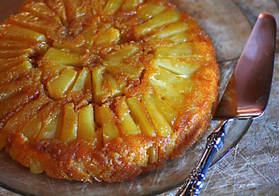 Pear Upside-Down Cake