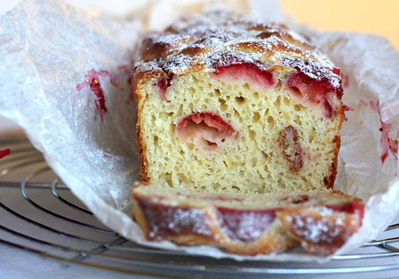 Strawberry Yogurt Cake