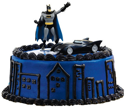 Batman-and-Batmobile-Cake-Topper