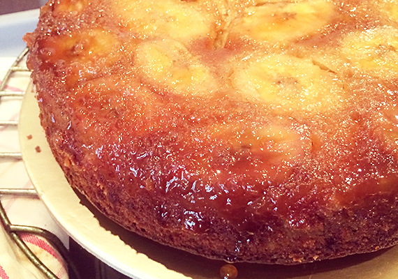 Banana-Upside-down-Cake