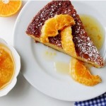 Almond Cake with Caramelised Clementines