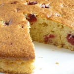 Banana and Raspberry Cake