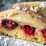 Blackberry Pear Upside-Down Cake