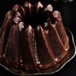 Chocolate Espresso Cake with Dark Chocolate Cinnamon Glaze 