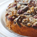 Fig, Hazelnut and Raspberry Cake