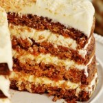 Layer Carrot Cake with Coconut Icing
