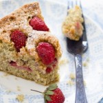 Strawberry and Pistachio Cake