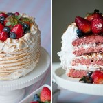 Berry Cake Recipe with Meringue Icing