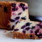 Blueberry Cake with Lemon Glaze