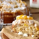 Peaches and Cream Coffee Cake