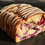 Plum Cake with White Chocolate Frosting