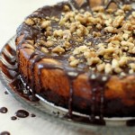 Cheesecake with Chocolate and Walnuts