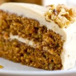 Zucchini Carrot Cake with Maple Brown Sugar Frosting
