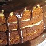 Caramel Cake with Caramel Frosting