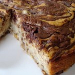 Marble Cake: Banana Cake with Chocolate