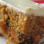 Eggless Carrot Cake