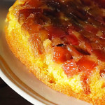 Upside-down Rhubarb Cake