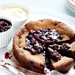 Mixed Berry Chocolate Cake