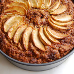 Eggless Apple Cake