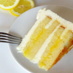 Lemon Cake with Lemon Curd Filling