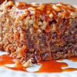 Banana Cake with Browned Butter Caramel Sauce - Gluten Free