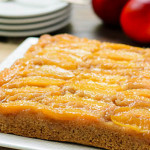 Nectarine Upside-down Cake