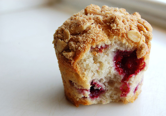 Raspberry Crumble Muffins